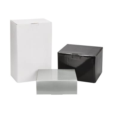Bridgewood Full Color Clear Sail Acrylic Award Packaging Factory Box - White
