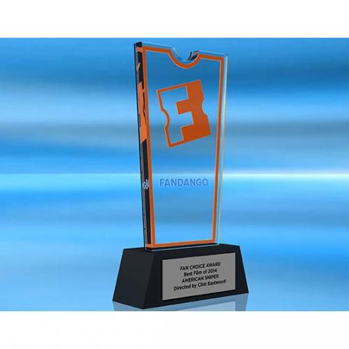 Featured - Custom Acrylic Awards Gallery - Fandango Fan Choice Awards