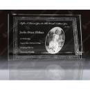 Clear Crystal 3D Horizontal Plaque