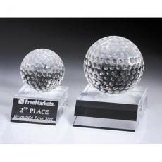 Employee Gifts - Clear Crystal Desk Top Paperweight