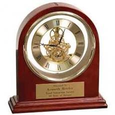 Employee Gifts - Rosewood Grand Piano Arch Clock Business Gifts