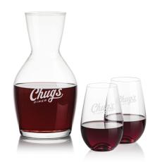 Employee Gifts - Westwood Carafe & Boston Stemless