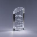 Clear Optical Crystal Strata Tower Award
