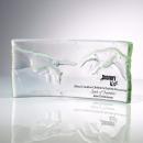 Cast Inspiration Rectangle Glass Award