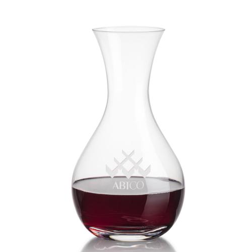 Corporate Recognition Gifts - Etched Barware - Adelita Carafe