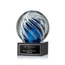 Genista Glass on Square Marble Base Award