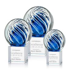 Employee Gifts - Genista Spheres on Granby Base Glass Award