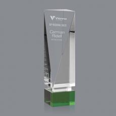 Serenity Award - Colored Crystal