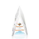 Salisbury Full Color Pyramid Crystal Award