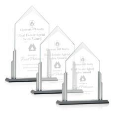 Employee Gifts - Amarillo Arch & Crescent Crystal Award
