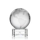 Globe Clear on Paragon Spheres Crystal Award