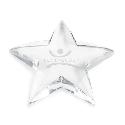 Corporate Awards - Savoy Star Paperweight