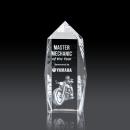 Bloomington Obelisk 3D Crystal Award