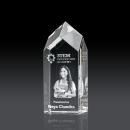 Clarington Tower 3D Obelisk Crystal Award