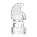 Fredricton Eagle Animals on Paragon Crystal Award