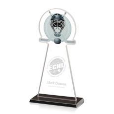 Employee Gifts - Hockey Tower Obelisk Crystal Award