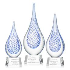 Employee Gifts - Kentwood Clear on Robson Base Glass Award