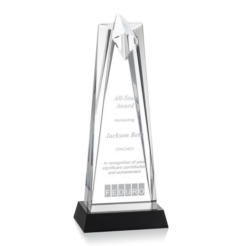Corporate Awards - Rosina Star Clear on Base Acrylic Award