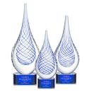 Kentwood Blue on Paragon Base Glass Award