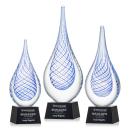 Kentwood Black on Robson Base Glass Award