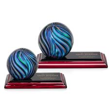 Employee Gifts - Malton Spheres on Albion Base Glass Award