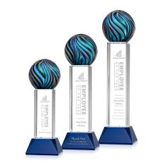 Employee Gifts - Malton Spheres on Stowe Base Glass Award