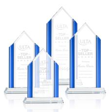 Employee Gifts - Omaha Tower Arch & Crescent Crystal Award