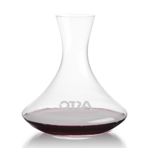 Corporate Recognition Gifts - Etched Barware - Senderwood Carafe