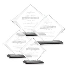 Employee Gifts - Griffith Black Diamond Crystal Award