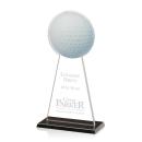 Golf Tower Obelisk Crystal Award