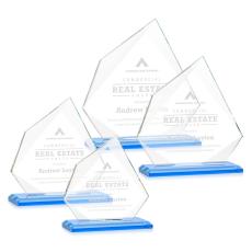 Employee Gifts - Lexus Sky Blue Peak Crystal Award