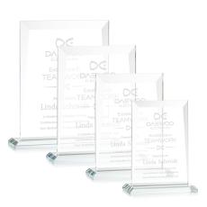 Employee Gifts - Sullivan Clear Rectangle Crystal Award