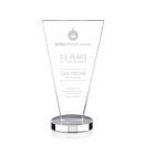 Burney Clear Abstract / Misc Crystal Award