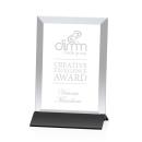 Rainsworth Black/Vertical Rectangle Crystal Award