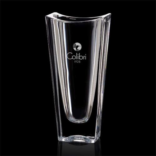 Corporate Awards - Crystal Awards - Vase and Bowl Awards - Peterborough Vase