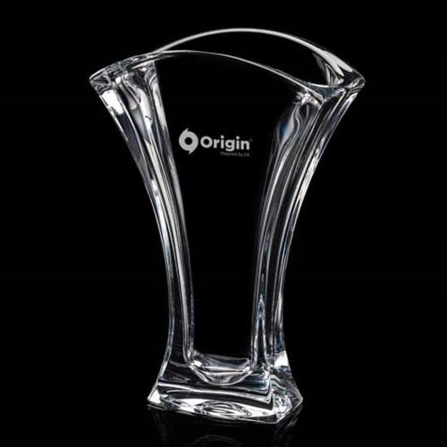 Corporate Awards - Crystal Awards - Vase and Bowl Awards - Colborne Vase