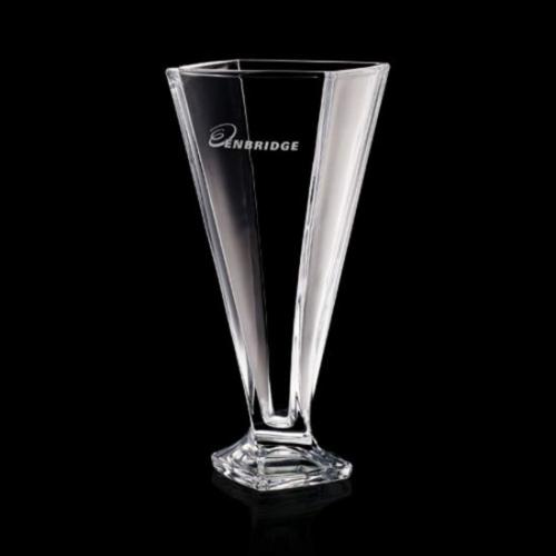 Corporate Awards - Crystal Awards - Vase and Bowl Awards - Oasis Vase