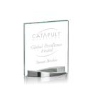 Salerno Rectangle Crystal Award