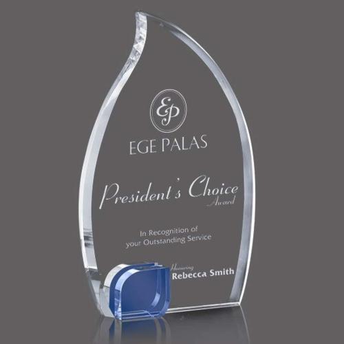 Corporate Awards - Prestleigh Flame Crystal Award