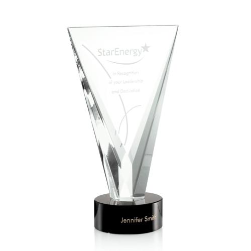 Corporate Awards - Mustico Black Abstract / Misc Crystal Award