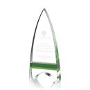 Kent Green Arch & Crescent Crystal Award