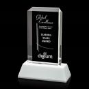 Carrier White Obelisk Crystal Award