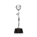 Aphrodite Globe Spheres Crystal Award