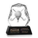Slaithwaite Golf Black Crystal Award