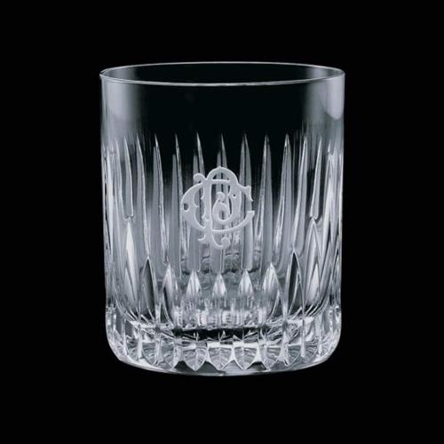 Corporate Recognition Gifts - Etched Barware - Carey On-The-Rocks/Double Old Fashioned