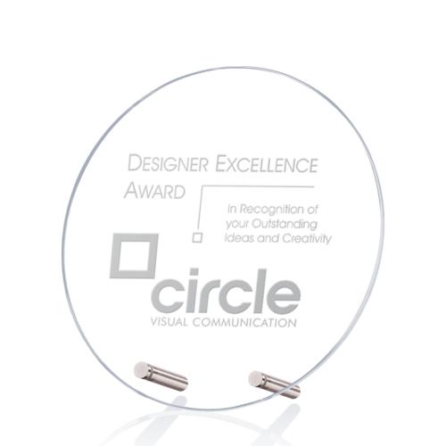 Corporate Awards - Crystal Awards - Cantebury Circle Crystal Award