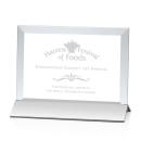 Rainsworth Silver/Horizontal Rectangle Crystal Award