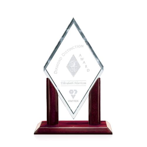 Corporate Awards - Crystal Awards - Mayfair Starfire Diamond Crystal Award