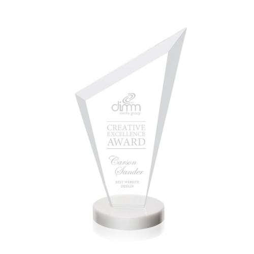 Corporate Awards - Sales Awards - Condor White Peak Crystal Award