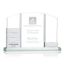 Lavery Add-a-Block Arch & Crescent Crystal Award